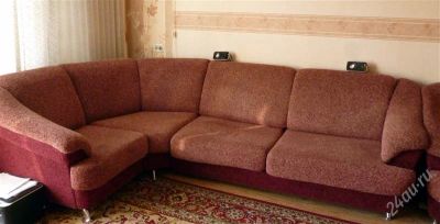 Лот: 1872612. Фото: 1. Уголок + кресло (использовался... Кресла, пуфы