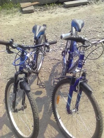 Лот: 1014788. Фото: 1. 2 велосипеда (для парня и девушки... Велосипеды