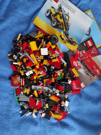 Лот: 19547262. Фото: 1. Lego оригинал. Куча деталей одним... Конструкторы