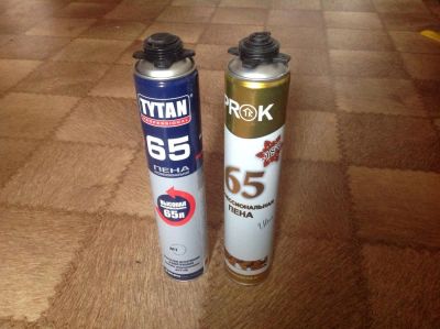 Лот: 5636501. Фото: 1. Пена титан летний и прок универсальный. Клеи, герметики, пена монтажная, клейкие ленты