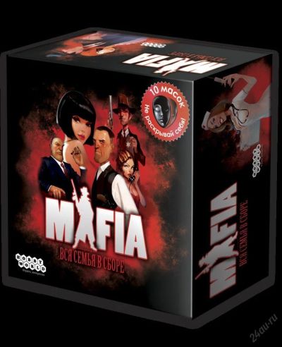 Лот: 5919586. Фото: 1. Настольная игра "Мафия. Вся семья... Настольные игры, карты
