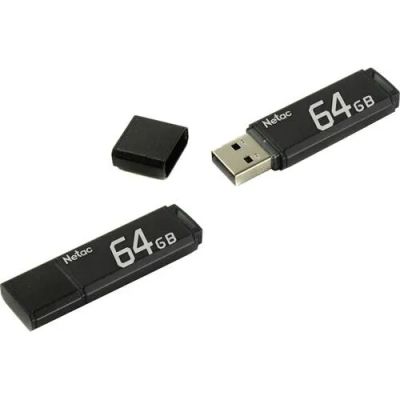 Лот: 19394416. Фото: 1. Флешка USB 2.0 64Gb Netac U351... USB-флеш карты