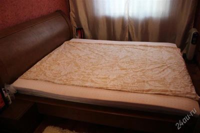 Лот: 2419878. Фото: 1. Продам полноценную двуспальную... Кровати