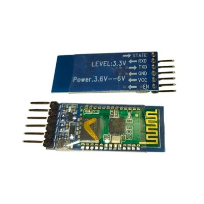 Лот: 18195022. Фото: 1. Bluetooth-модуль HC-05 на плате. Микроконтроллеры