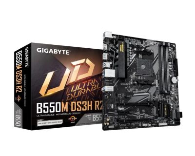 Лот: 25885570. Фото: 1. Материнская плата B550M DS3H R2... Материнские платы