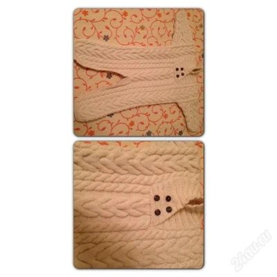 Лот: 2623549. Фото: 1. Костюм вязанный на 80 см шикарный... Костюмы, пиджаки, комбинезоны