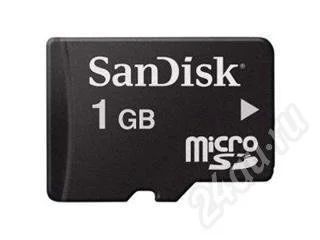Лот: 165309. Фото: 1. SanDisk microSD 1gb. Карты памяти