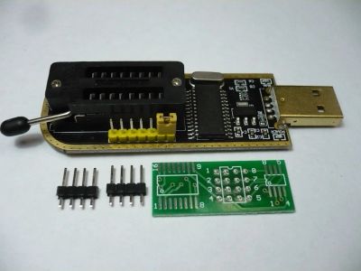 Лот: 7970249. Фото: 1. USB Программатор на чипе CH341A... Микроконтроллеры