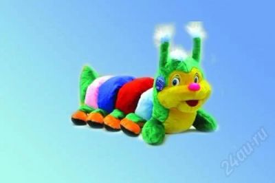 Лот: 1913484. Фото: 1. Мягкая игрушка Многоножка Ф1003... Мягкие