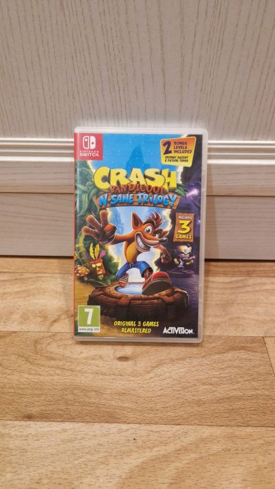 Лот: 20765060. Фото: 1. Crash Bandicoot N. Sane Trilogy... Игры для консолей