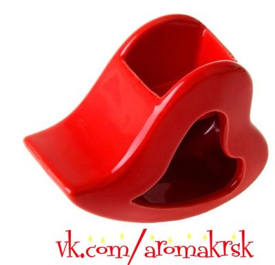 Лот: 8255999. Фото: 1. Аромалампа "Сердце изогнутое... Другое (предметы интерьера)