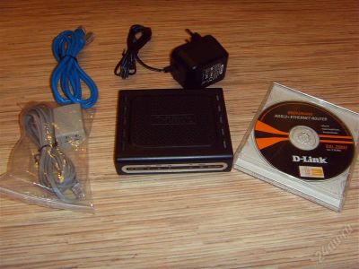 Лот: 1512751. Фото: 1. ADSL-модем D-Link DSL-2500U. Проводные модемы