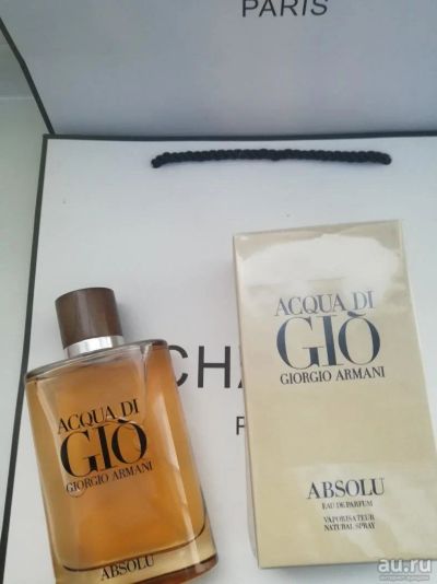 Лот: 15300819. Фото: 1. Giorgio Armani Acqua Di Gio Absolu... Мужская парфюмерия