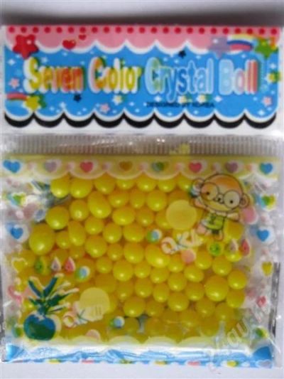 Лот: 324482. Фото: 1. Аквагрунт жёлтый шарики. Грунты, удобрения