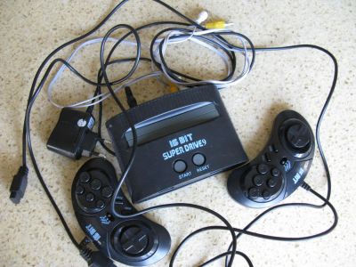 Лот: 7474538. Фото: 1. приставка Sega 16 bit super drive... Игровые приставки, консоли
