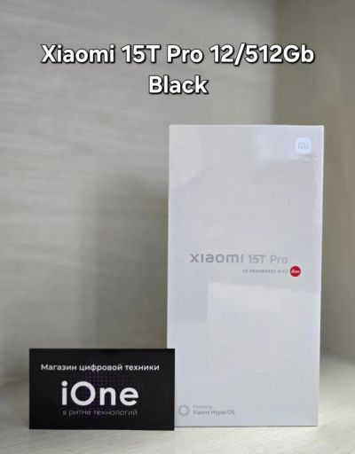 Лот: 25908734. Фото: 1. Xiaomi 15T Pro 12/512Gb Black... Смартфоны