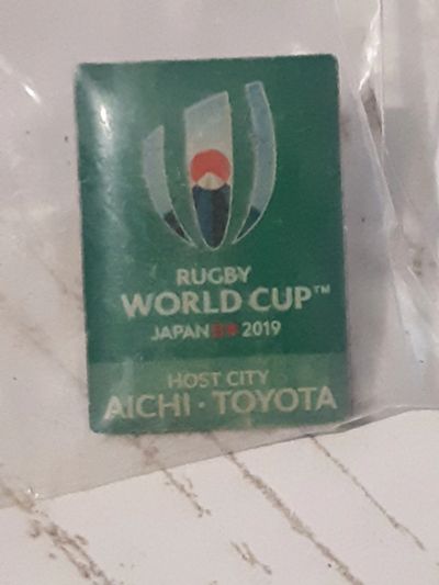 Лот: 11409963. Фото: 1. значок RUGBY WORLD CUP JAPAN 2019... Сувенирные