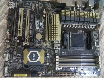 Лот: 12207221. Фото: 1. топ am3+ ASUS Sabertooth 990FX... Материнские платы