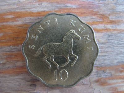 Лот: 21075137. Фото: 1. Монеты Африки. Танзания 10 сенти... Африка