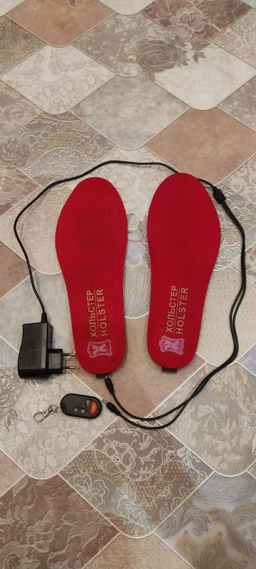 Лот: 25883925. Фото: 1. Стельки с электрическим подогревом. Стельки для обуви