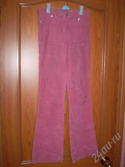 Лот: 36738. Фото: 1. розовые брючки вельвет! 42-44р. Красноярск
