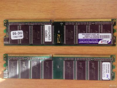 Лот: 17357385. Фото: 1. Оперативная память DIMM DDR-400... Оперативная память