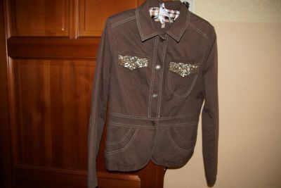 Лот: 3210125. Фото: 1. жакет 44-46 р. Пиджаки, жакеты, жилеты