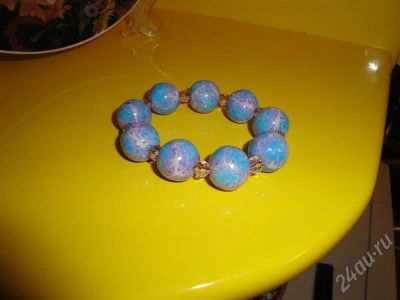 Лот: 298299. Фото: 1. Изделия из полимерной глины браслет... Браслеты