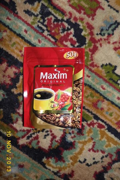 Лот: 3382607. Фото: 1. кофе Максим 50г растворимый. Чай, кофе, какао