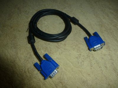 Лот: 11631786. Фото: 1. кабель VGA для монитора. Шнуры, кабели, разъёмы