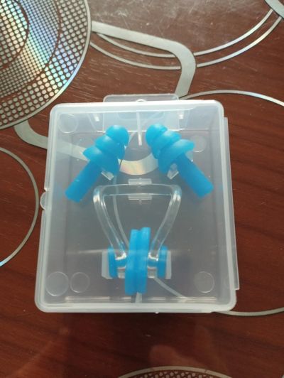 Лот: 25886654. Фото: 1. Набор для плавания новый (беруши... Плавание