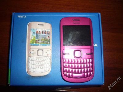 Лот: 1036349. Фото: 1. nokia c3 комплект. Кнопочные мобильные телефоны
