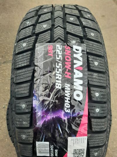 Лот: 25900037. Фото: 1. 225/55 R18 98T Dynamo Snow-H MWH03. Шины