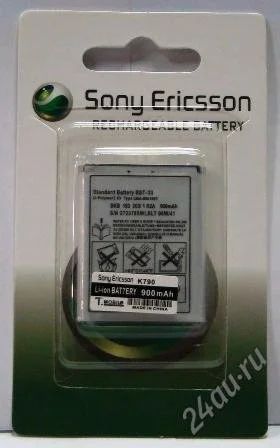 Лот: 1718834. Фото: 1. Аккумулятор Sony Ericsson BST-33... Аккумуляторы