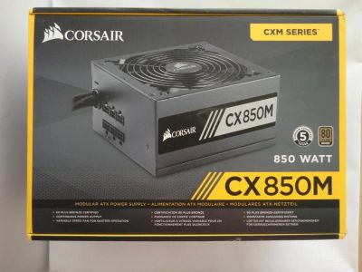Лот: 12672004. Фото: 1. 850W Corsair CX850M (24+2x4+4x6... Корпуса, блоки питания