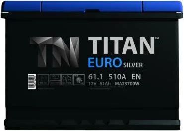 Лот: 3210269. Фото: 1. Аккумулятор Titan Euro t 61 а... Аккумуляторы