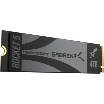 Лот: 22174951. Фото: 1. SSD диск Sabrent 4TB Rocket 5... Жёсткие диски