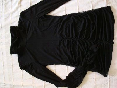 Лот: 1603184. Фото: 1. Кофточка 42 р-р с кружевной спиной. Футболки, топы и майки