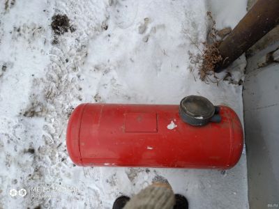 Лот: 13268708. Фото: 1. баллон газовый 50л с арматурой... Баллоны, газ в баллонах