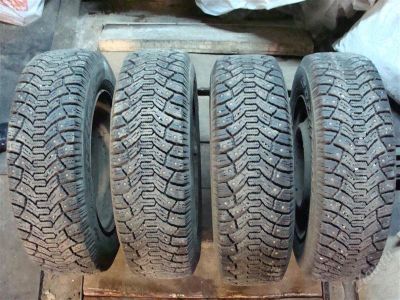 Лот: 2173149. Фото: 1. комплект шипованых cordiant polar... Шины на дисках