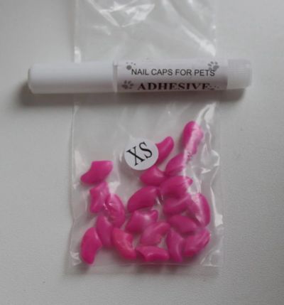 Лот: 4746927. Фото: 1. Антицарапки (силиконовые колпачки... Косметика для животных