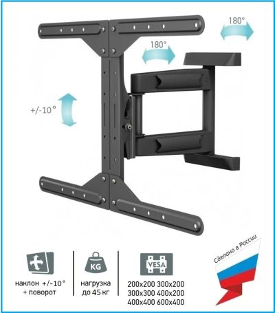 Лот: 3914660. Фото: 1. Кронштейн для LCD/LED и плазменных... Кронштейны, стойки, подставки