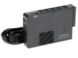 Лот: 4204096. Фото: 1. Инвертор 120W Ippon - 12V от прикуривателя. Электроприборы для автомобиля