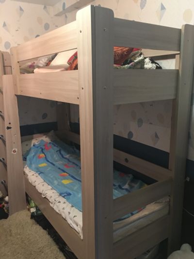 Лот: 14418273. Фото: 1. Кровать двухъярусная. Детские кровати и кроватки