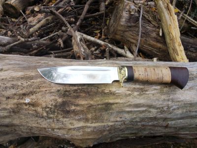 Лот: 13207988. Фото: 1. Нож Бобер. Ножи, топоры