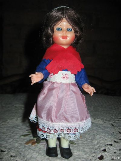Лот: 14675347. Фото: 1. Винтажная куколка фабрики Querzola... Куклы