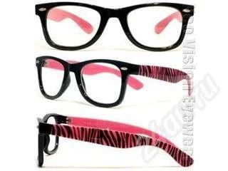 Лот: 334600. Фото: 1. Вайферы "розовая зебра". Очки солнцезащитные