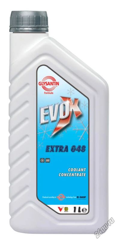 Лот: 4344050. Фото: 1. Антифриз-концентрат EVOX Extra... Масла, жидкости