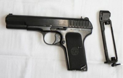 Лот: 90234. Фото: 1. Тульский токарев(он же ТТ, он... Пневматическое оружие