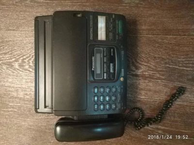 Лот: 11204405. Фото: 1. факс panasonic. Факсы, автоответчики